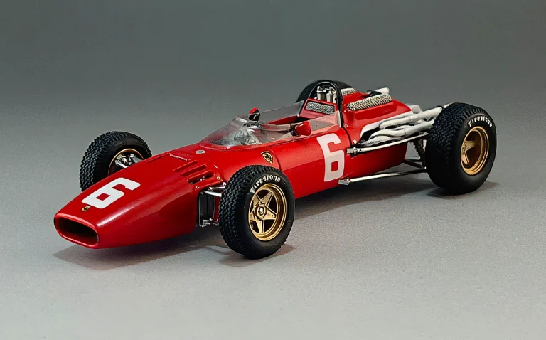 Ferrari 312/66 completed 1/43 scale model by Taka FUKAMI