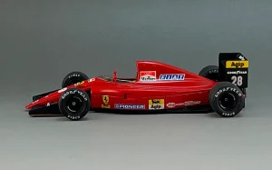 Ferrari 642 completed 1/43 scale model by Taka FUKAMI