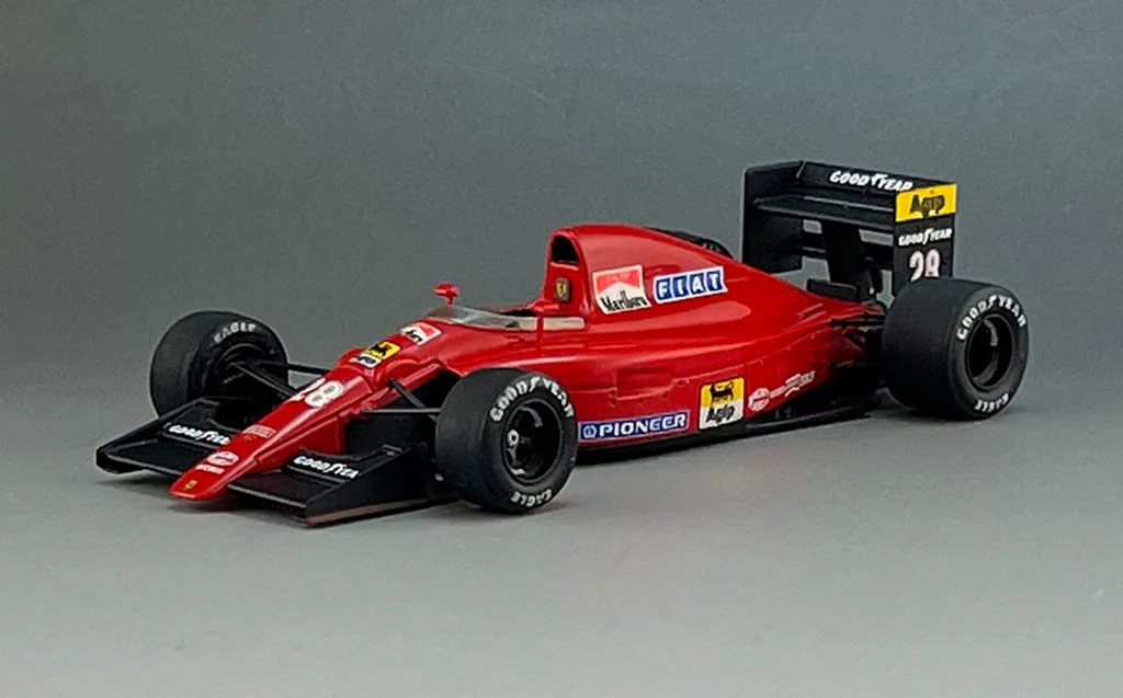 Ferrari 642 completed 1/43 scale model by Taka FUKAMI