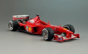 Ferrari F1-2000 completed 1/43 scale model by Taka FUKAMI