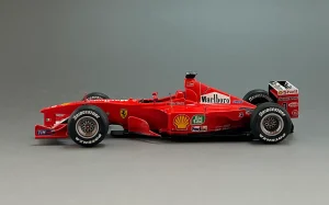 Ferrari F1-2000 completed 1/43 scale model by Taka FUKAMI