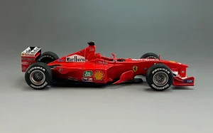 Ferrari F1-2000 completed 1/43 scale model by Taka FUKAMI