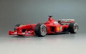 Ferrari F1-2000 completed 1/43 scale model by Taka FUKAMI