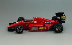 Ferrari F1/86 completed 1/43 scale model by Taka FUKAMI