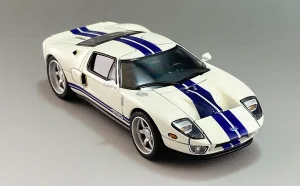Ford GT 2005 completed 1/43 scale model by Taka FUKAMI