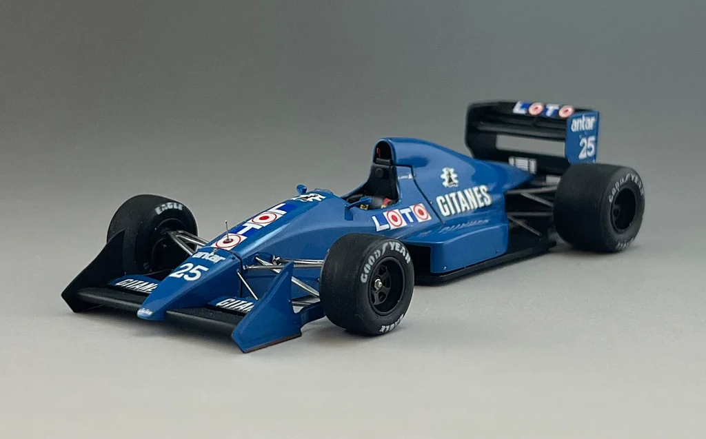 Ligier JS33 completed 1/43 scale model by Taka FUKAMI