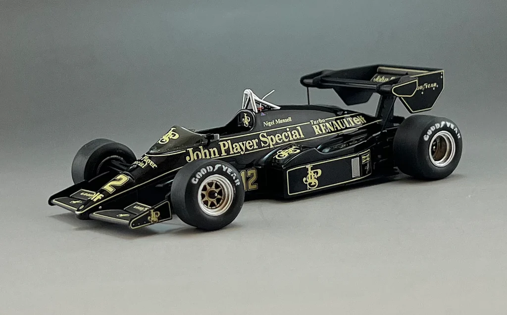 Lotus 95T completed 1/43 scale model by Taka FUKAMI