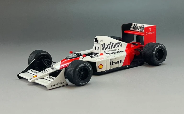 McLaren MP4/4B completed 1/43 scale model by Taka FUKAMI