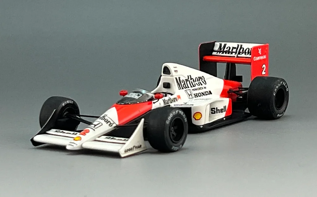 McLaren MP4/5 completed 1/43 scale model by Taka FUKAMI
