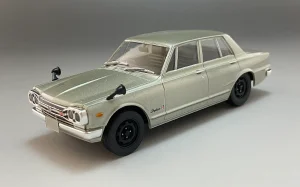 Nissan GT-R (PGC10) 1970 1/43 scale model by Taka FUKAMI