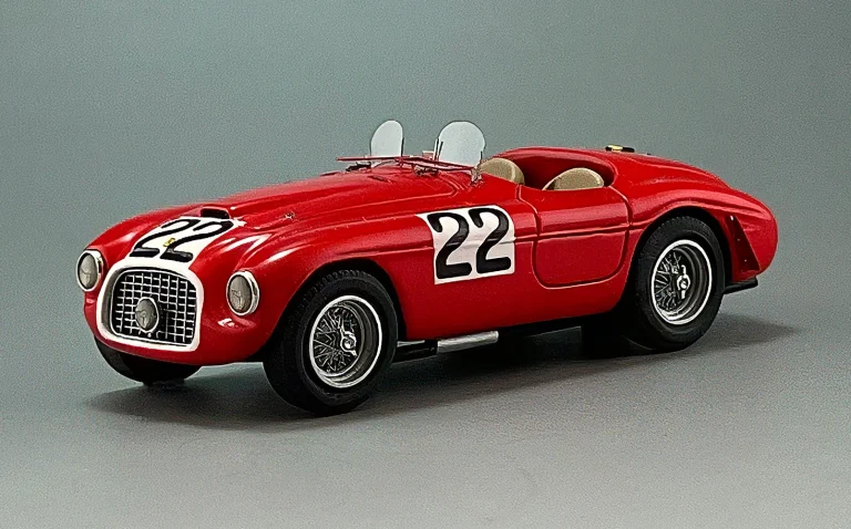 Ferrari 166 MM completed 1/43 scale model by Taka FUKAMI