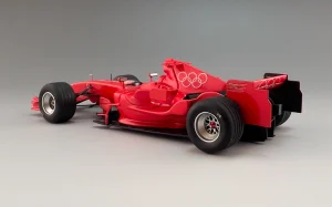 Ferrari F2005 Torino Olympic completed 1/43 scale model by Taka FUKAMI