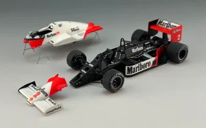 McLaren MP4/2B #2 Alain Prost completed 1/43 scale model by Taka FUKAMI