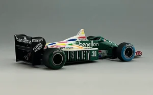 Benetton B186 Detroit GP completed 1/43 scale model by Taka FUKAMI