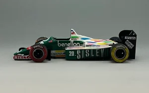 Benetton B186 Detroit GP completed 1/43 scale model by Taka FUKAMI