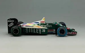 Benetton B186 Detroit GP completed 1/43 scale model by Taka FUKAMI