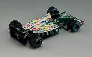 Benetton B186 Detroit GP completed 1/43 scale model by Taka FUKAMI