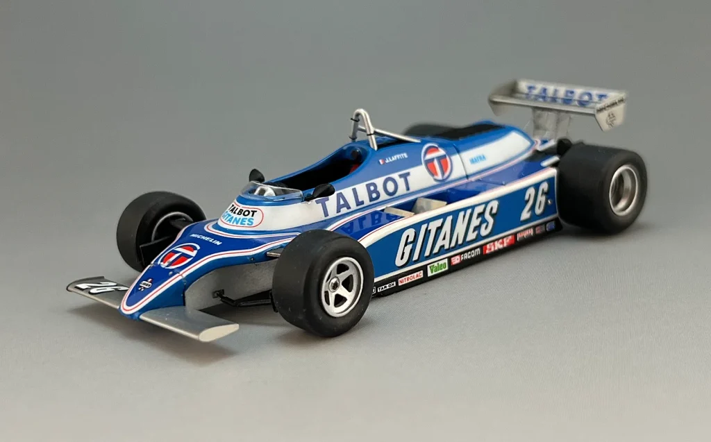 Ligier JS17 #26 Jacques Laffite completed 1/43 scale model by Taka FUKAMI