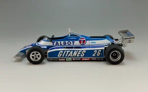 Ligier JS17 #26 Jacques Laffite completed 1/43 scale model by Taka FUKAMI